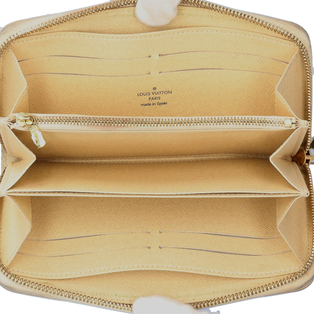 LOUIS VUITTON ルイヴィトン ジッピー ダミエアズール 長財布 ダミエ 