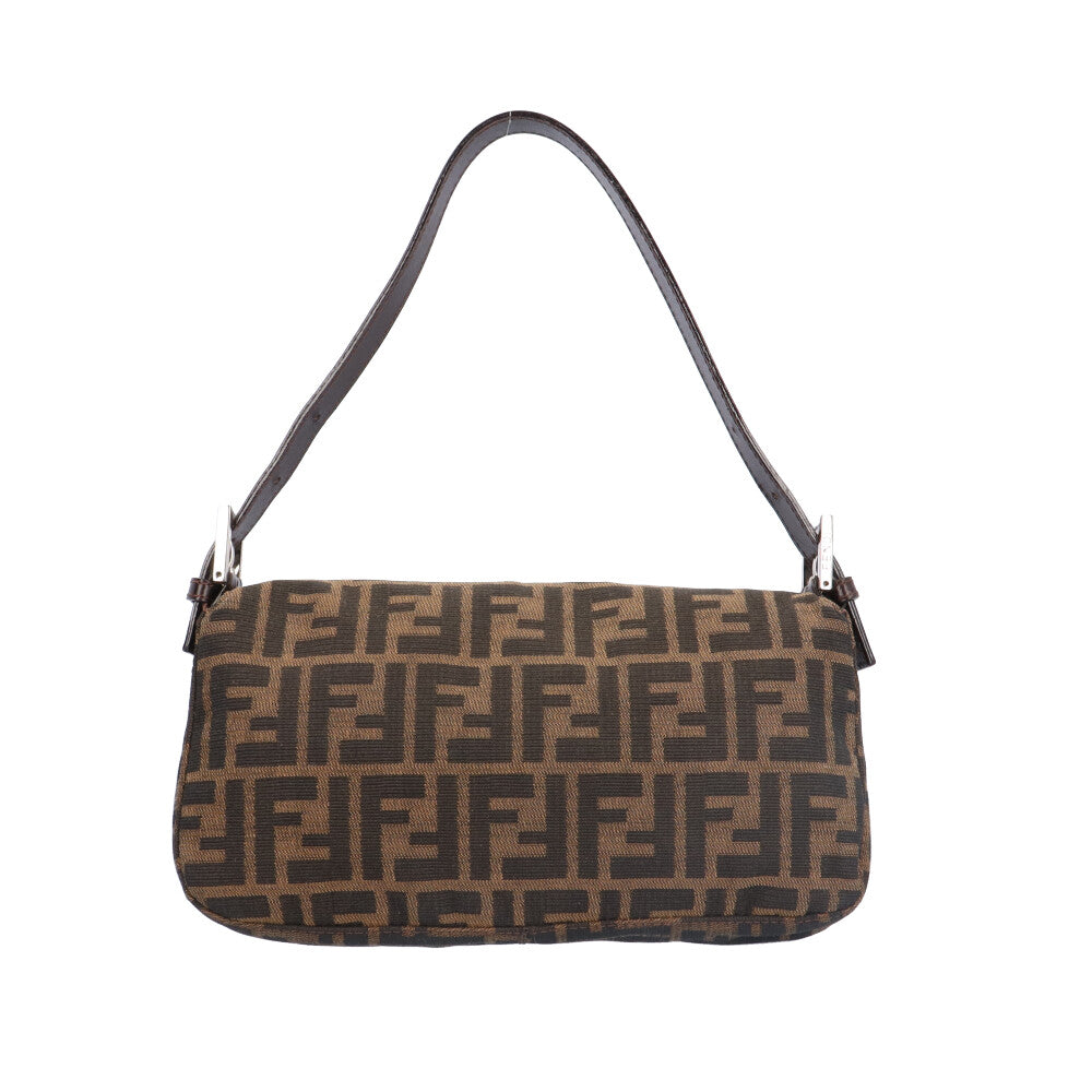 FENDI フェンディ マンマバケット ズッカ ハンドバッグ キャンバス