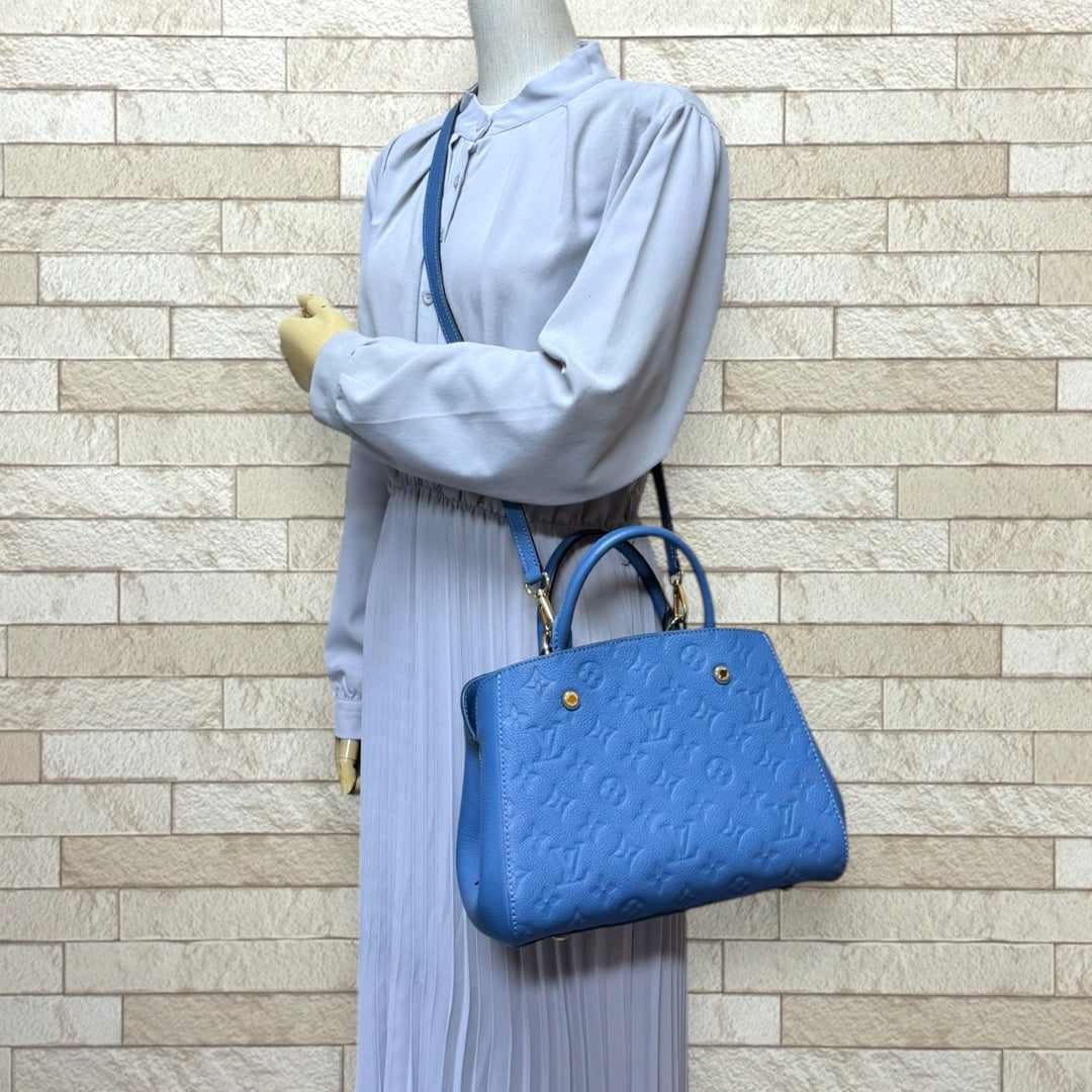 LOUIS VUITTON ルイヴィトン モンテーニュBB モノグラムアン
