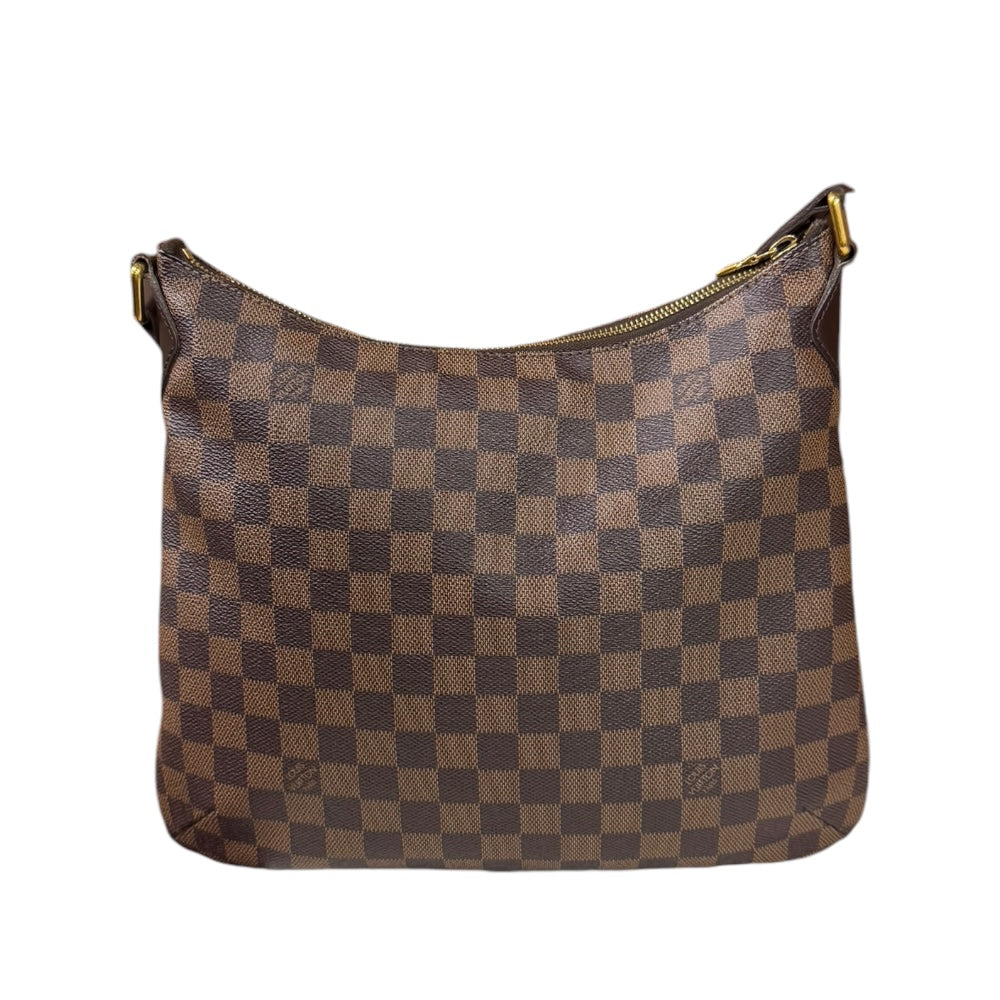 LOUIS VUITTON ルイヴィトン ブルームズベリPM ダミエ ショルダーバッグ ダミエキャンバス ブラウン レディース 中古