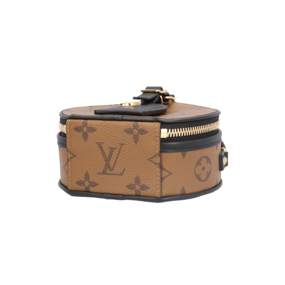 LOUIS VUITTON ルイヴィトン ミニボワットシャポー モノグラムリバース