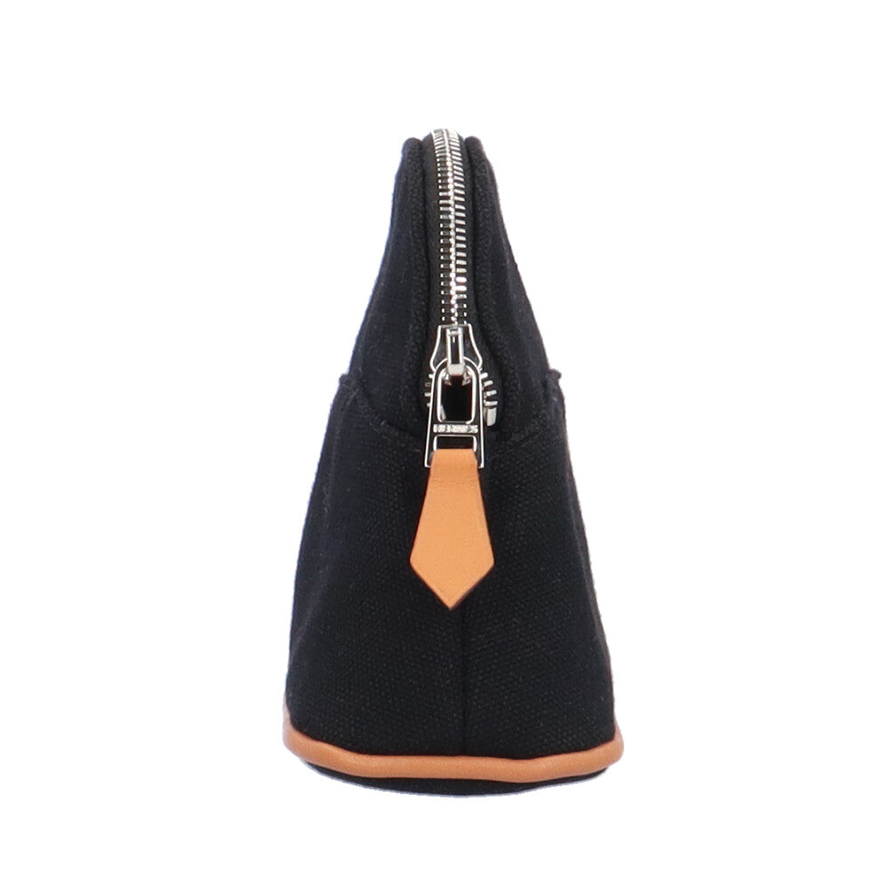 美品✨】HERMES ボリード ポーチ キャンバス 黒 HERMES（エルメス