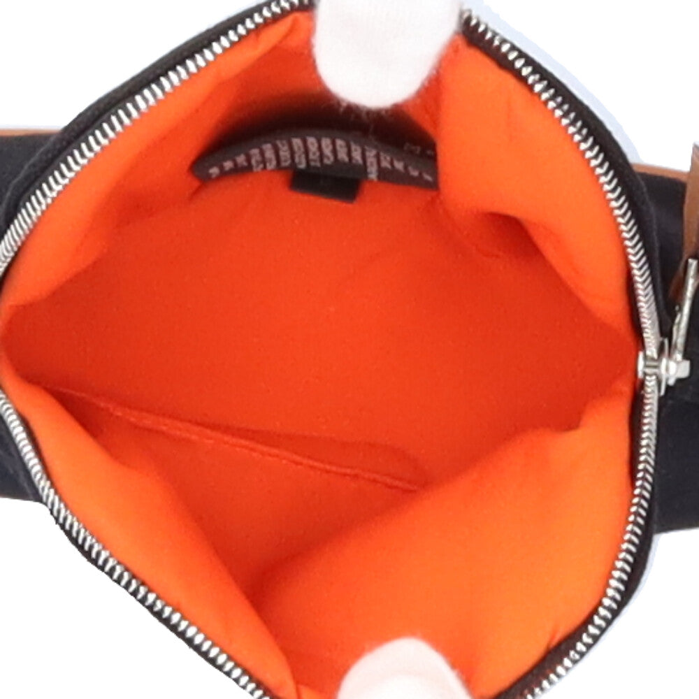HERMES エルメス ボリードポーチMM ポーチ キャンバス レディース 中古
