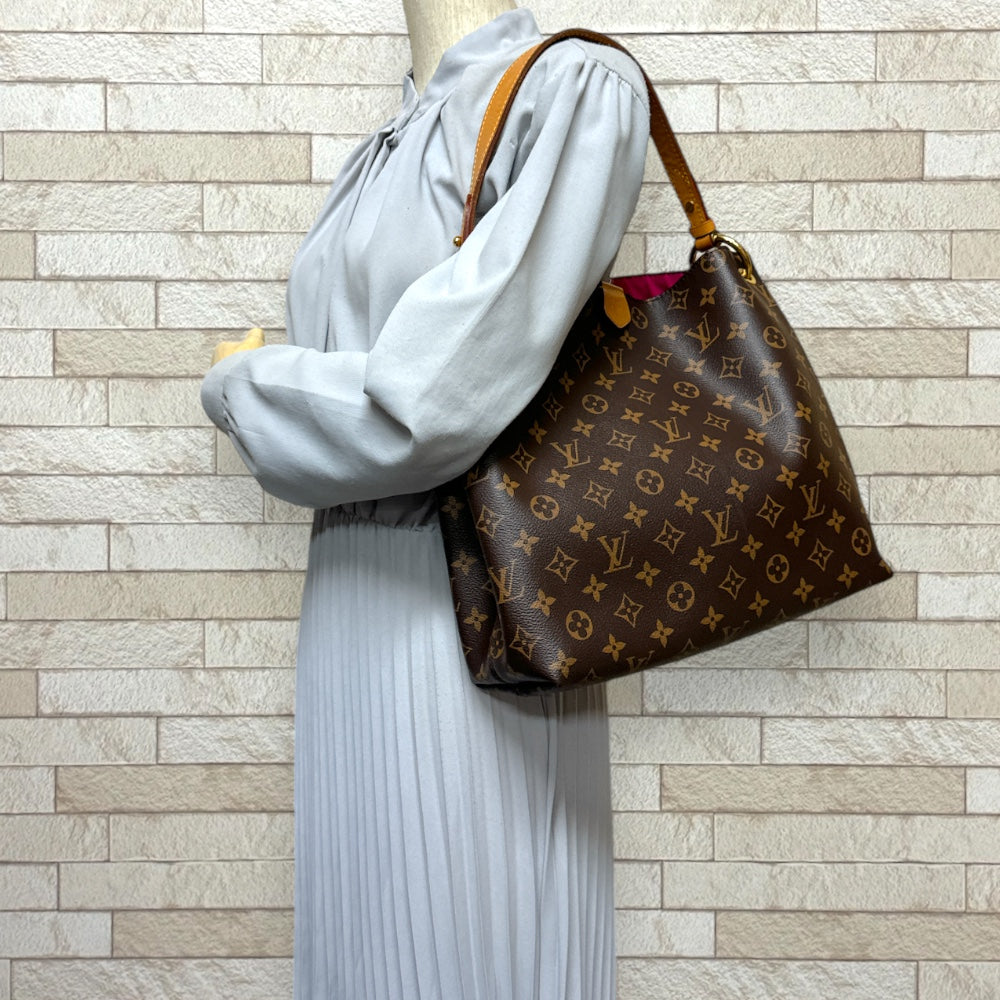 LOUIS VUITTON ルイヴィトン グレースフルPM モノグラム ショルダーバッグ モノグラムキャンバス ブラウン レディース 中古 –  【公式】リサイクルキング オンラインショップ