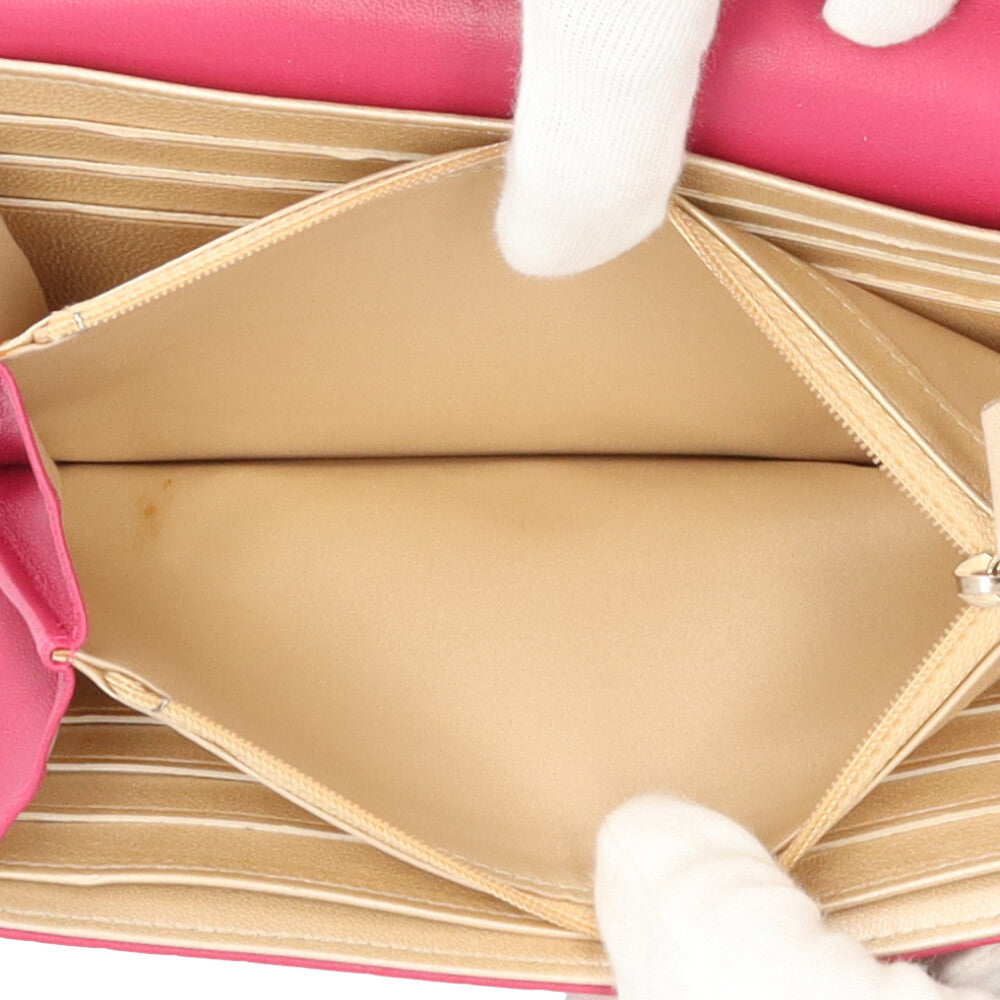 CHANEL シャネル カメリア 長財布 レザー レディース 中古 – 【公式