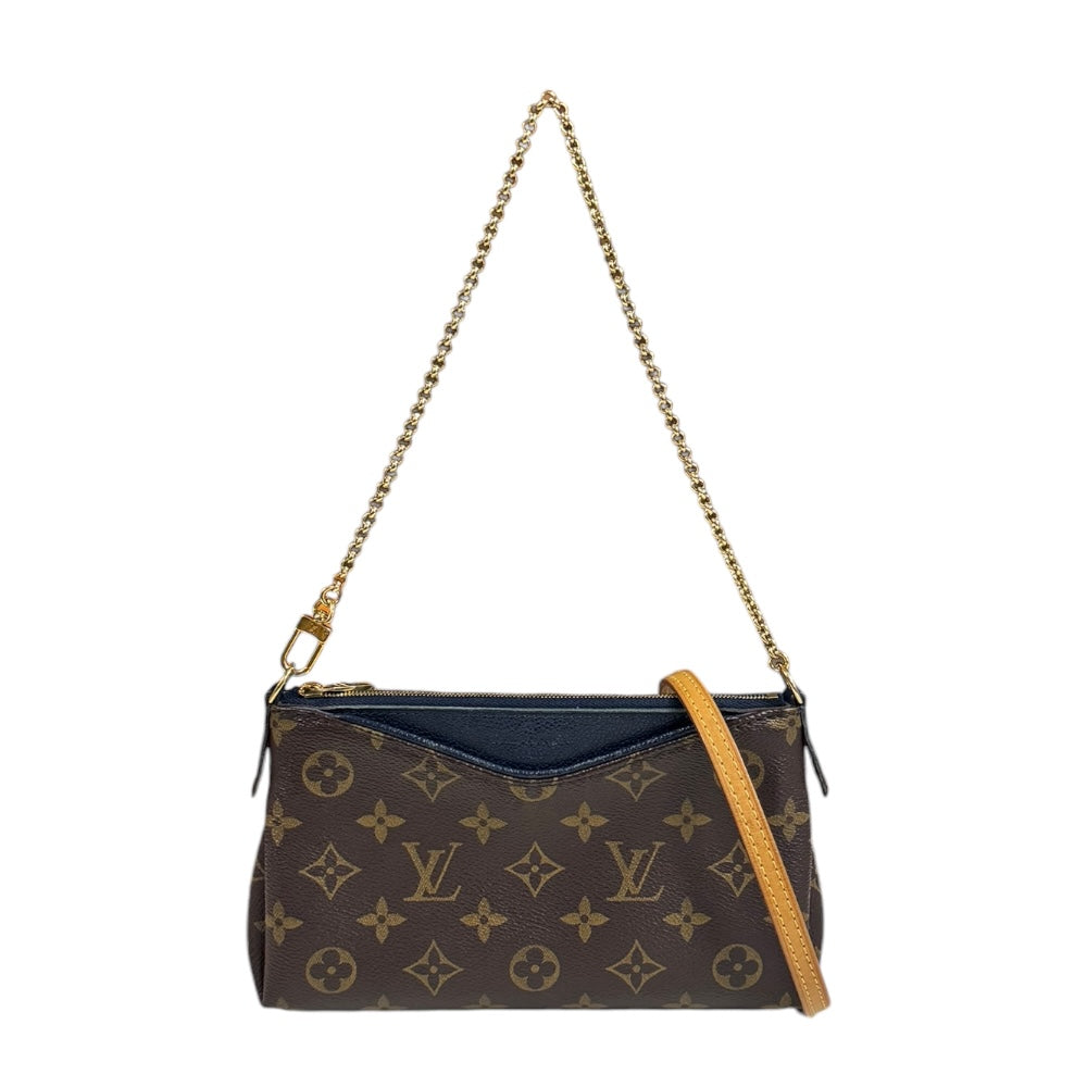 LOUIS VUITTON ルイヴィトン パラスクラッチ モノグラム ショルダーバッグ モノグラムキャンバス ブラウン レディース 中古 –  【公式】リサイクルキング オンラインショップ