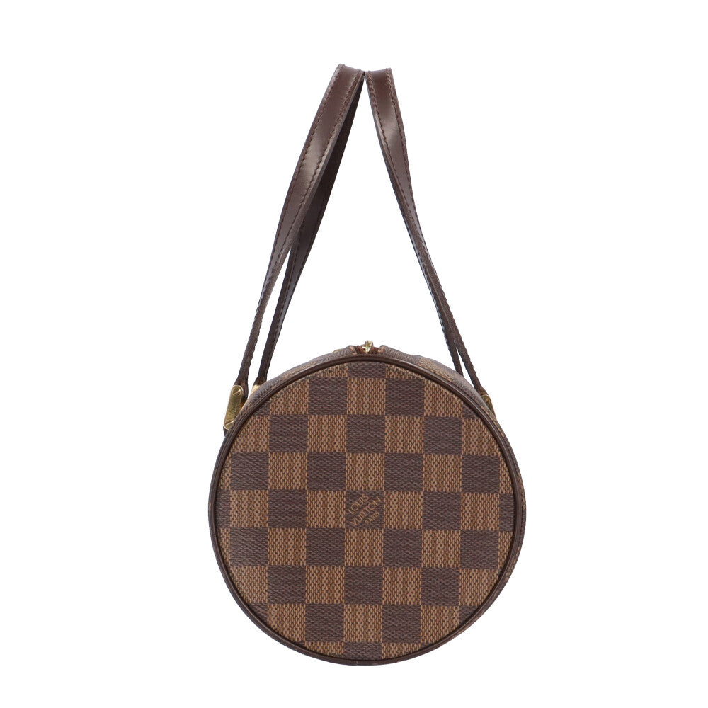 新品同様 ルイヴィトン ダミエ パピヨン ブラウン 茶 ポーチ 1590【中古】LOUIS ながい VUITTON