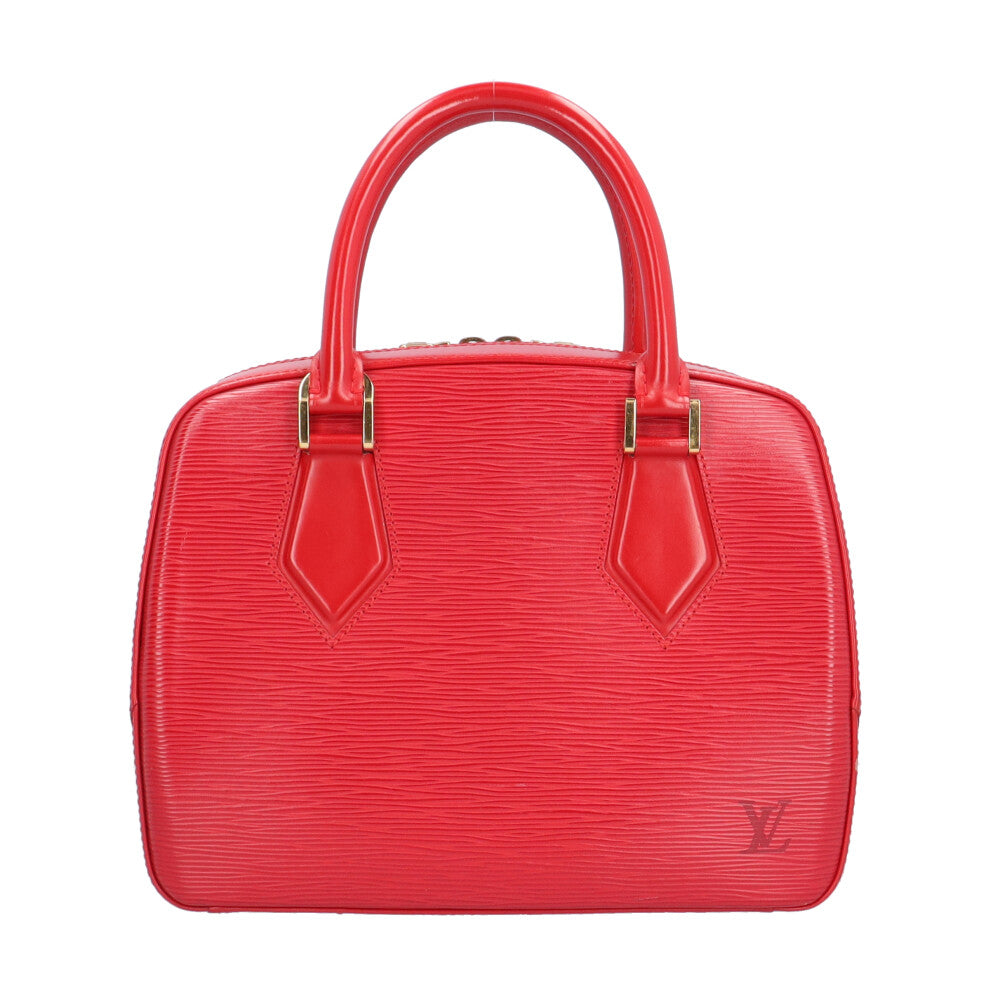 LOUIS VUITTON エピ ハンドバッグ レッド LOUIS VUITTON ルイヴィトン サブロン エピ ハンドバッグ エピレザー