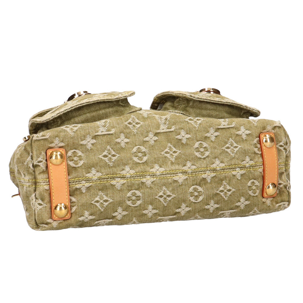 ルイヴィトン LOUIS VUITTON バギーPM モノグラムデニム