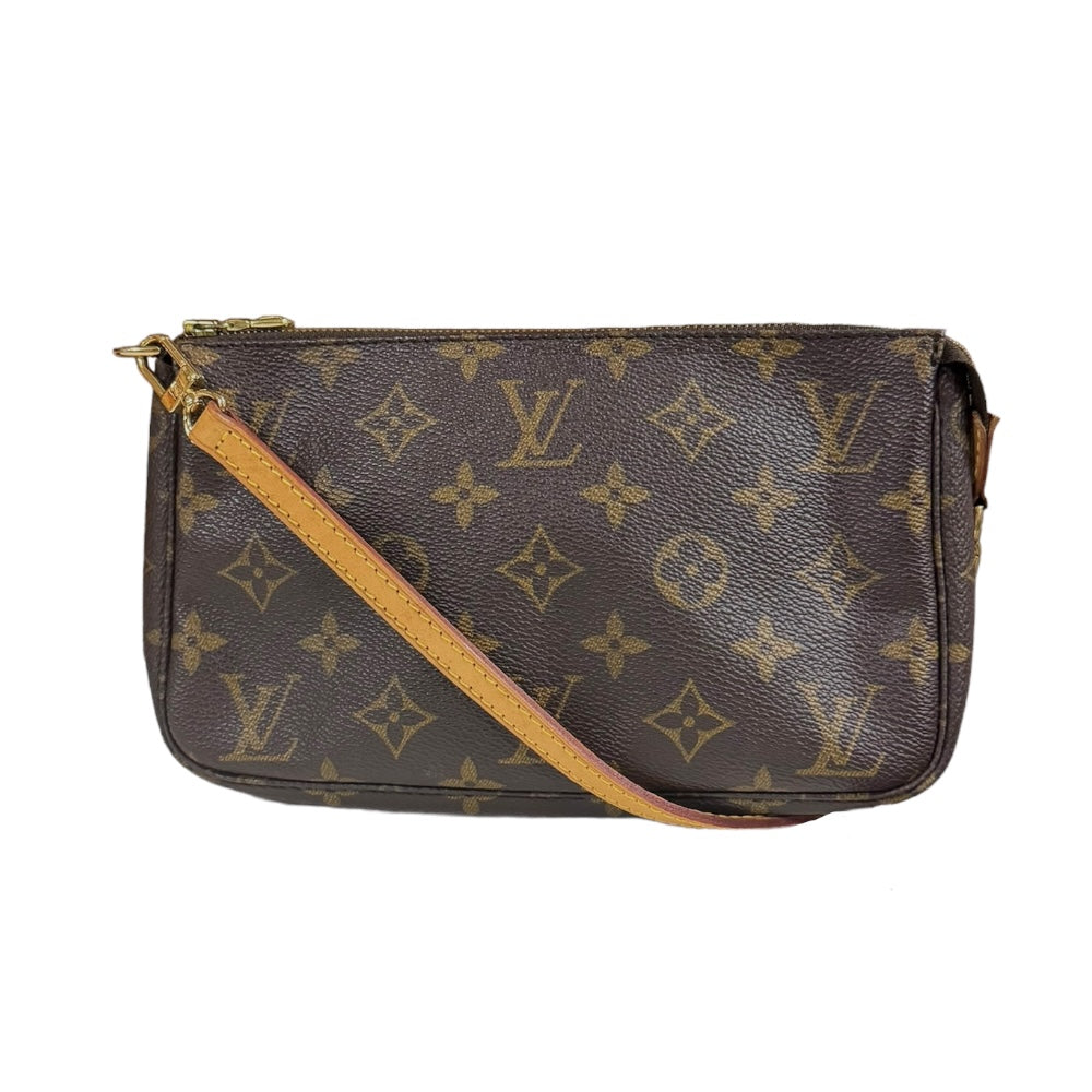 LOUIS VUITTON ルイヴィトン ポシェットアクセソワール モノグラム ショルダーバッグ モノグラムキャンバス ブラウン レディース –  【公式】リサイクルキング オンラインショップ