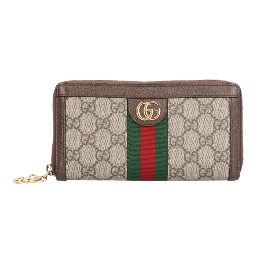 GUCCI グッチ GG ジップアラウンドウォレット オフィディア 長財布 GG