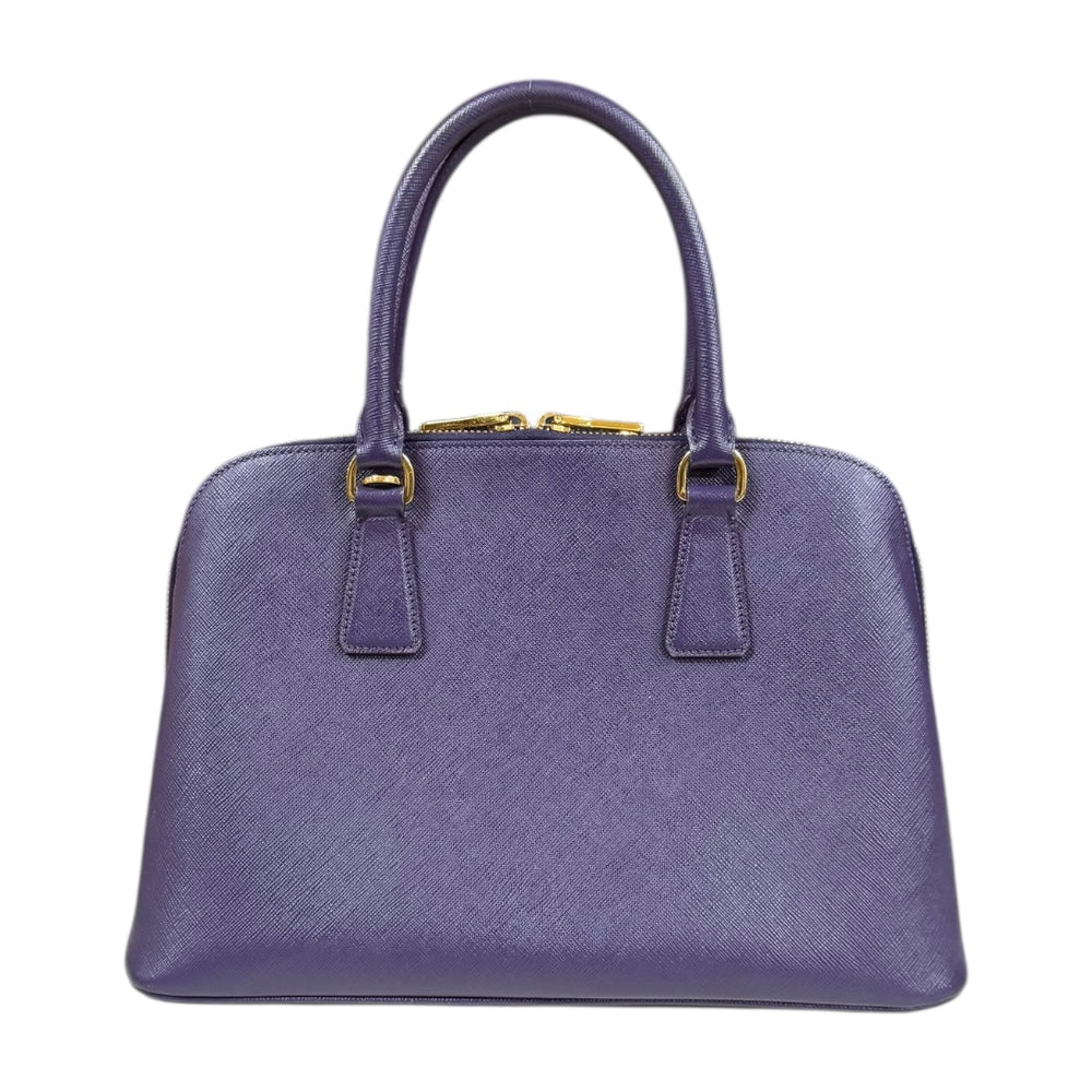PRADA プラダレザーショルダーバッグ紫色