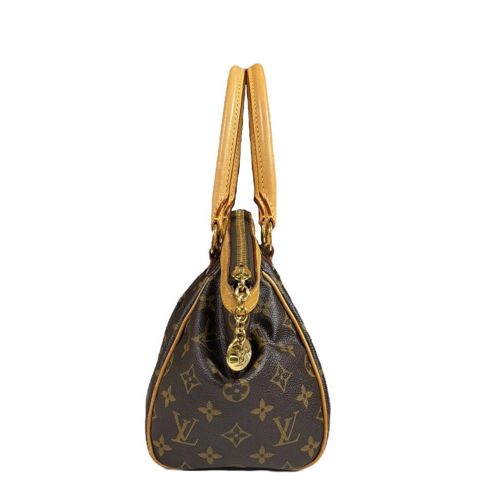 LOUIS VUITTON ルイヴィトン ティボリPM モノグラム ハンドバッグ モノグラムキャンバス ブラウン レディース 中古 –  【公式】リサイクルキング オンラインショップ