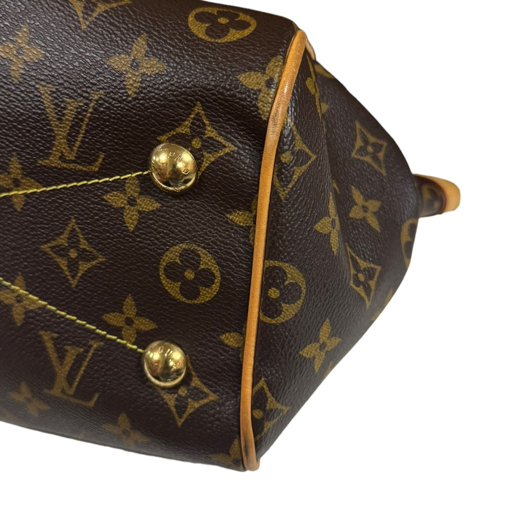 LOUIS VUITTON ルイヴィトン ティボリPM モノグラム ハンドバッグ モノグラムキャンバス ブラウン レディース 中古 –  【公式】リサイクルキング オンラインショップ