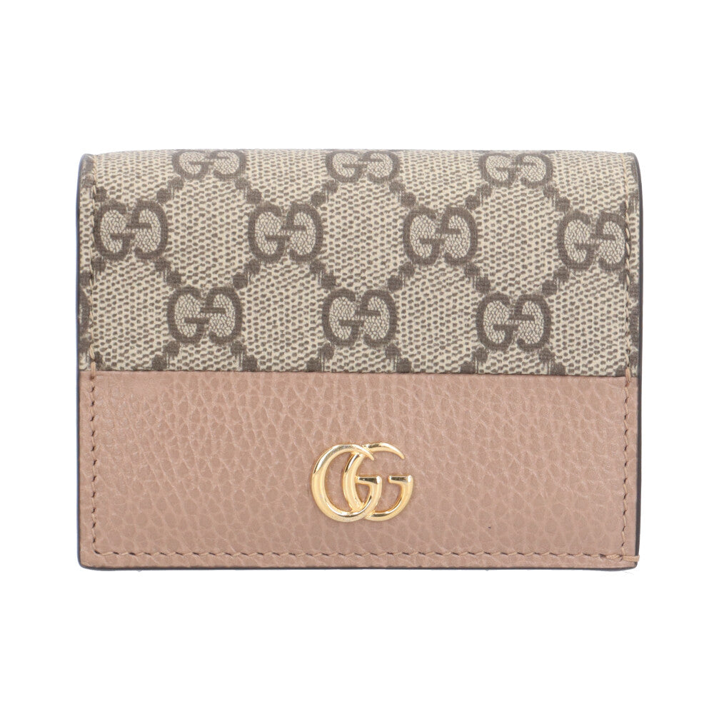 GUCCI グッチ ミニウォレット GGマーモント 二つ折り財布 GGスプリーム