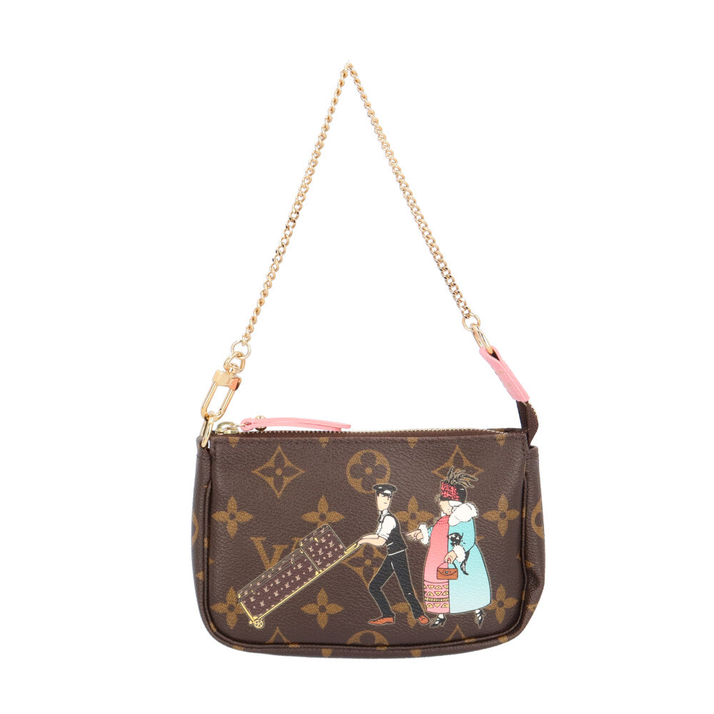 LOUIS VUITTON ルイヴィトン レイ イリュストレ ミニポシェットアクセ