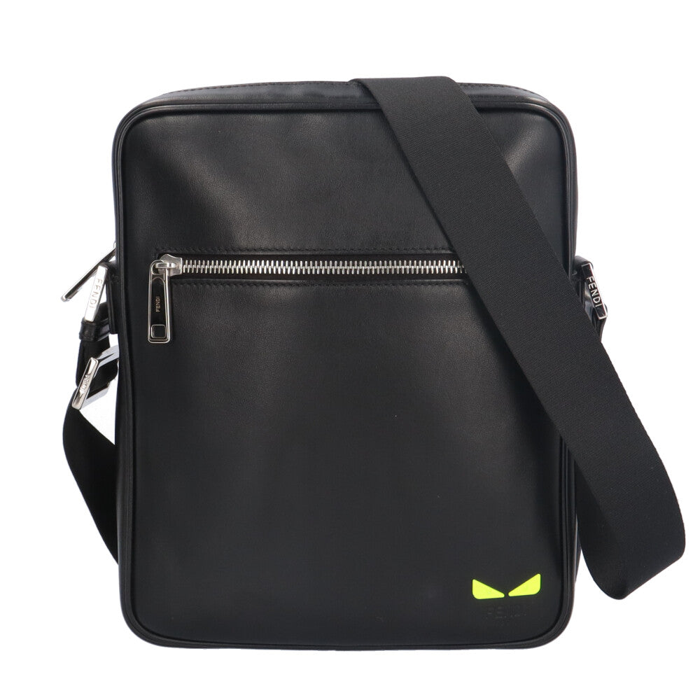 フェンディ　バッグバグズ FENDI フェンディ バッグバグズ ショルダーバッグ レザー ブラック