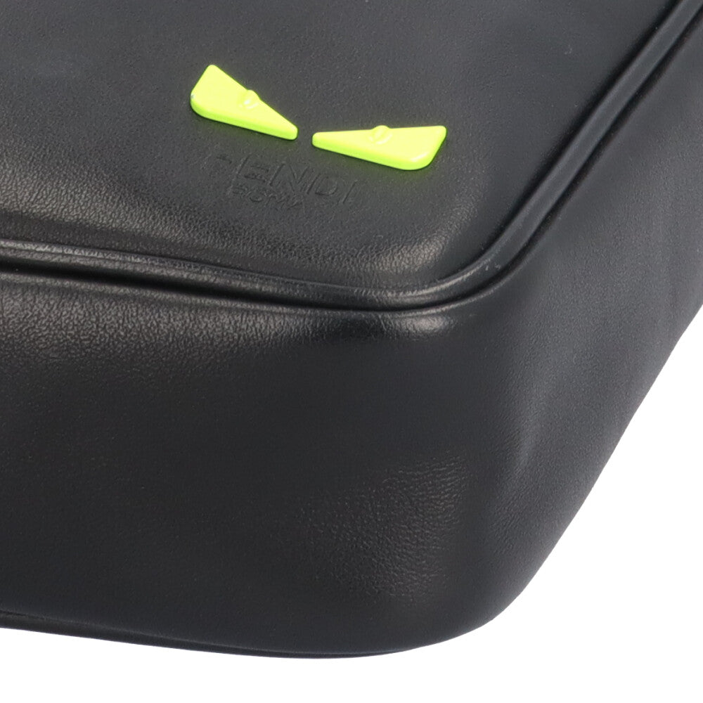 FENDI フェンディ バッグバグズ ショルダーバッグ レザー ブラック