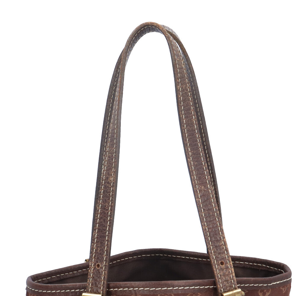 【美品】ルイ・ヴィトン（モノグラムミニラン）バケットPM　高級感あり！ LOUIS VUITTON ルイヴィトン バケットPM モノグラムミニラン