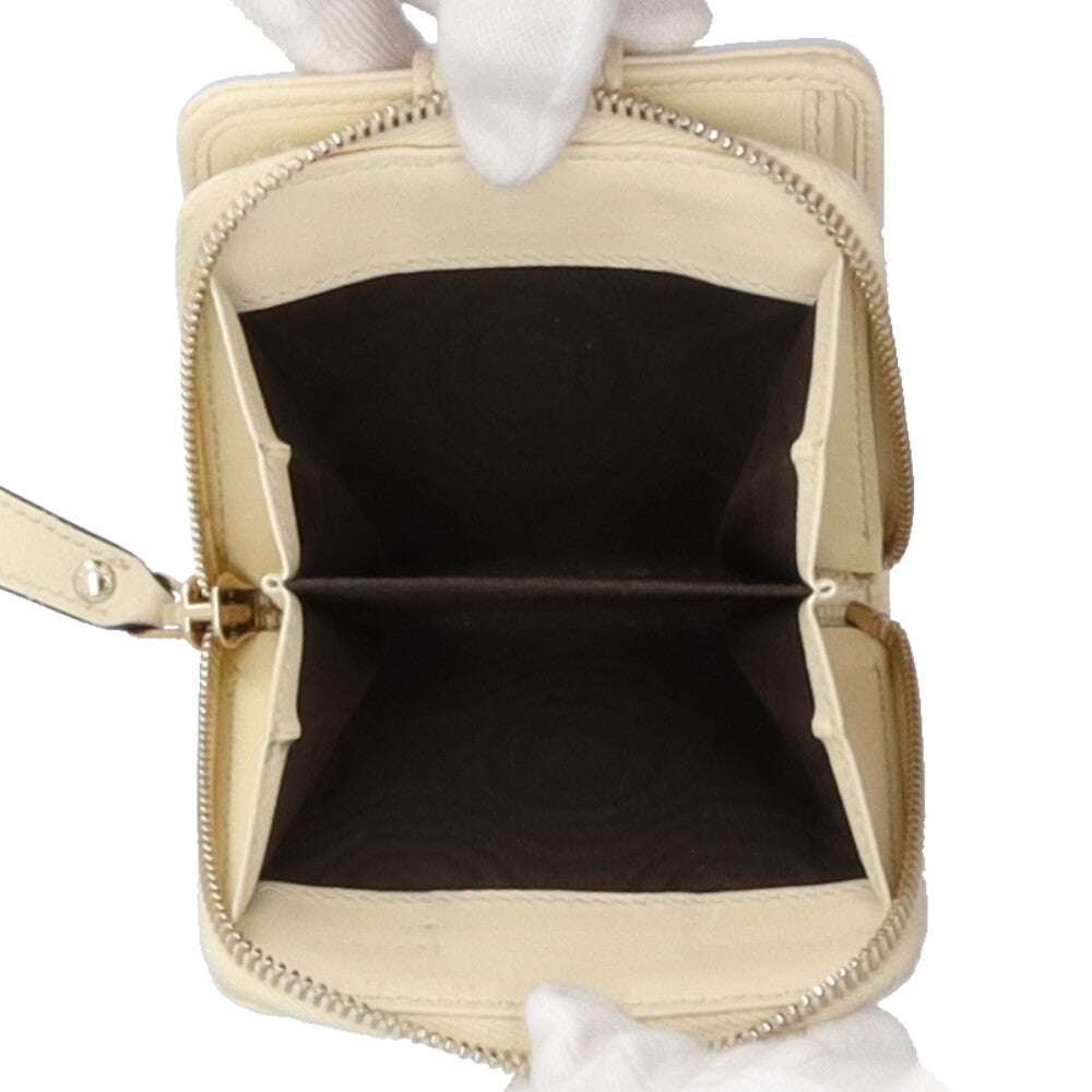 GUCCI　グッチ　シマレザー キャメルクリーム　有り　折り畳みタイプ 楽天市場】グッチ GUCCI 二つ折り財布 ミニ財布 レディース プチ