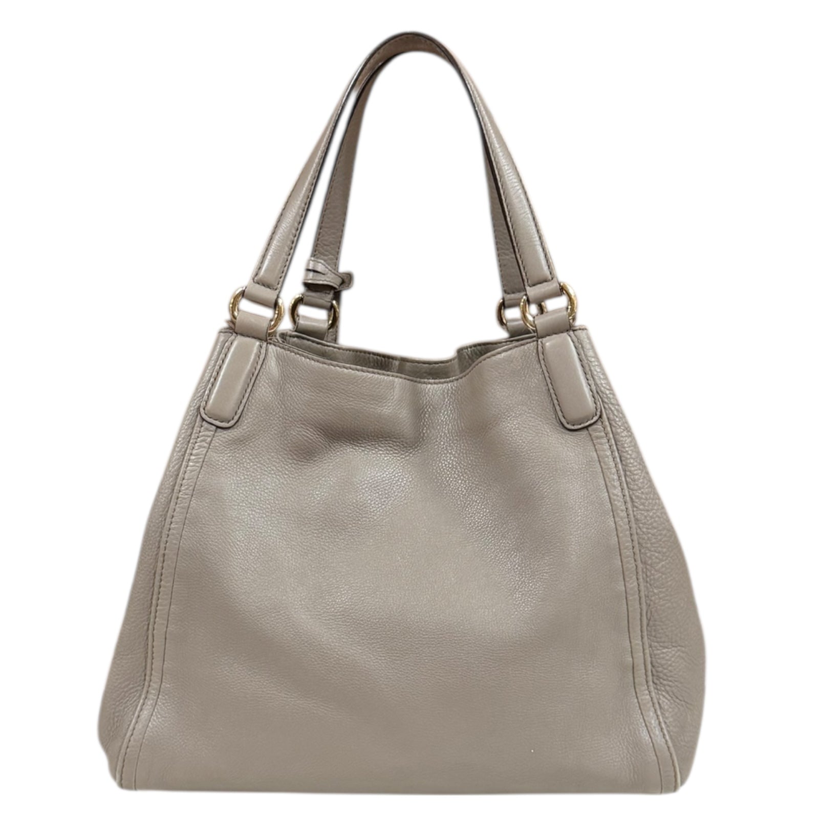 GUCCI グッチ ソーホー トートバッグ レザー グレー レディース