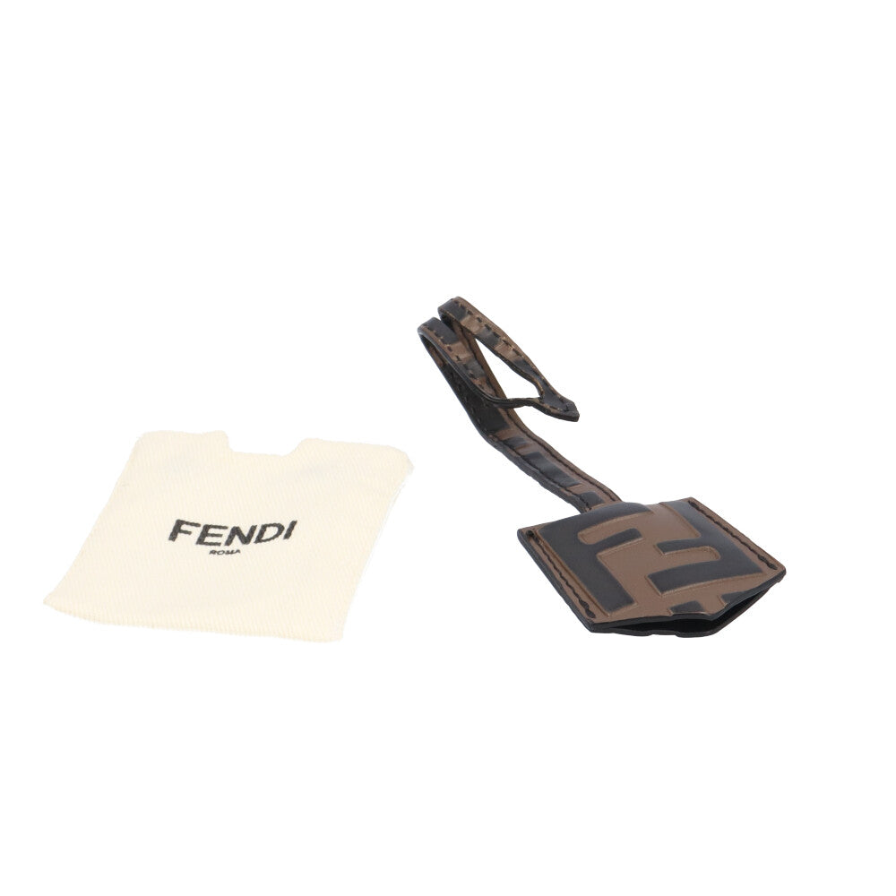 FENDI フェンディ バイザウェイミニ ショルダーバッグ レザー ブラック