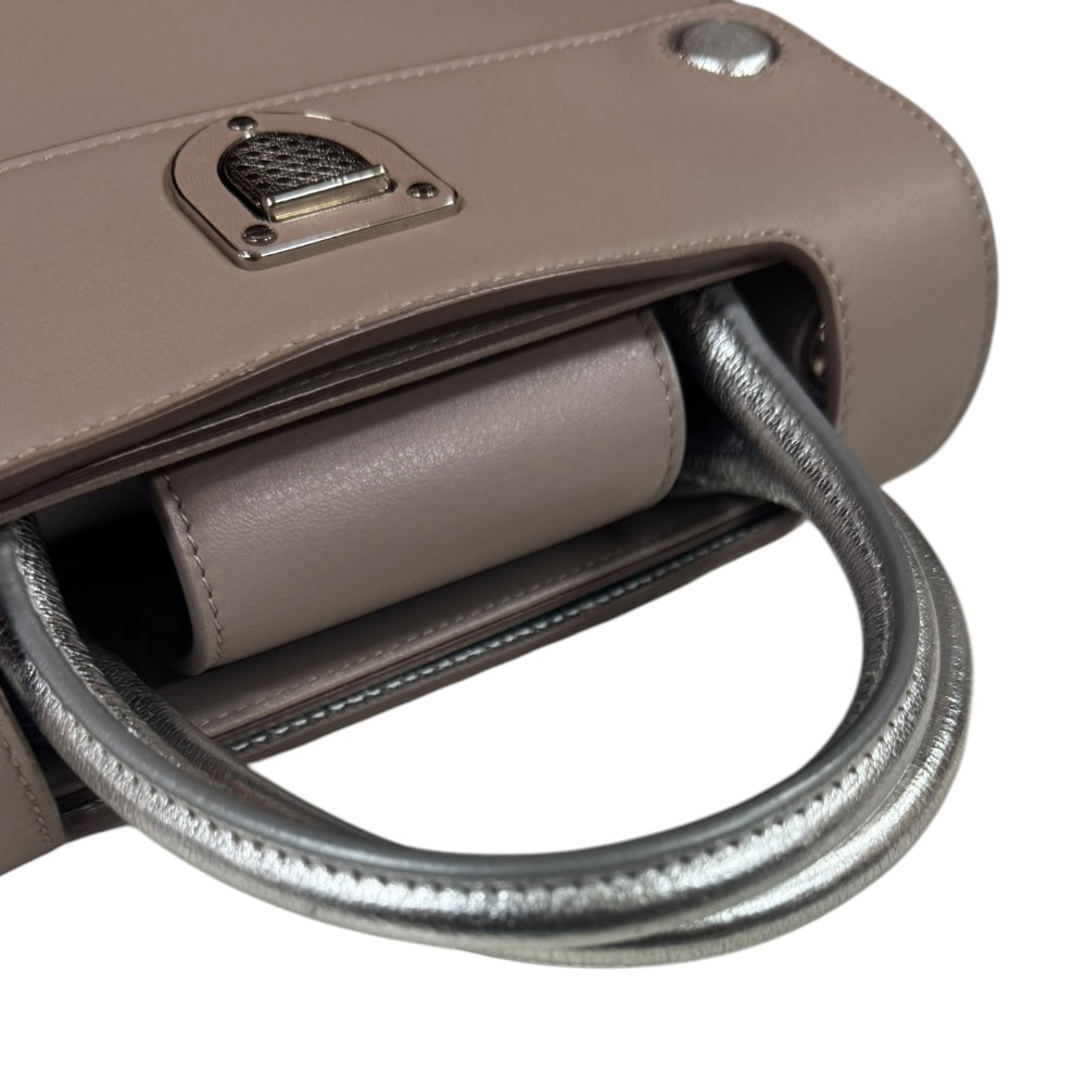 Dior ディオール エヴァーミニ ショルダーバッグ レザー ベージュ