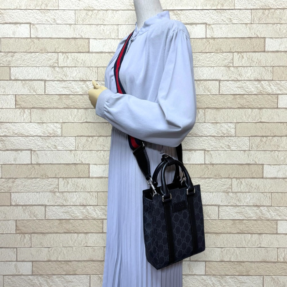 GUCCI グッチ ミニショルダーバッグ GGスプリーム ショルダーバッグ GG