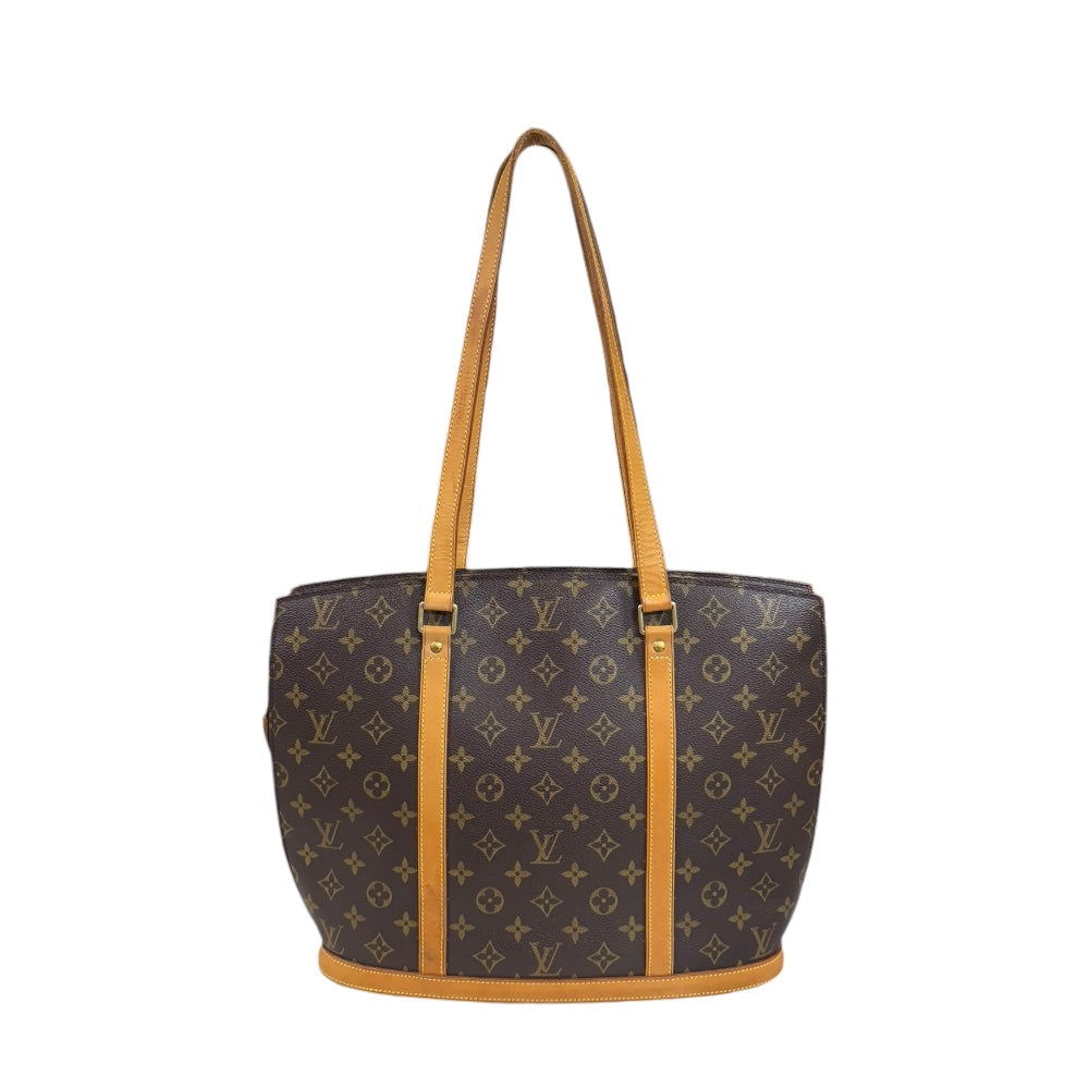 LOUIS VUITTON ルイヴィトン バビロン モノグラム トートバッグ モノグラムキャンバス ブラウン レディース 中古 –  【公式】リサイクルキング オンラインショップ