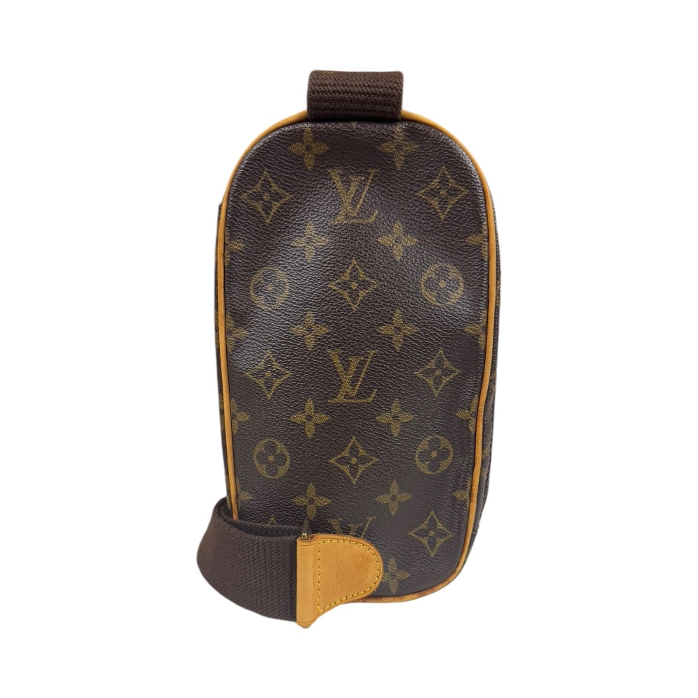 LOUIS VUITTON ルイヴィトン ポシェット ガンジュ モノグラム ボディバッグ モノグラムキャンバス ブラウン メンズ 中古 –  【公式】リサイクルキング オンラインショップ