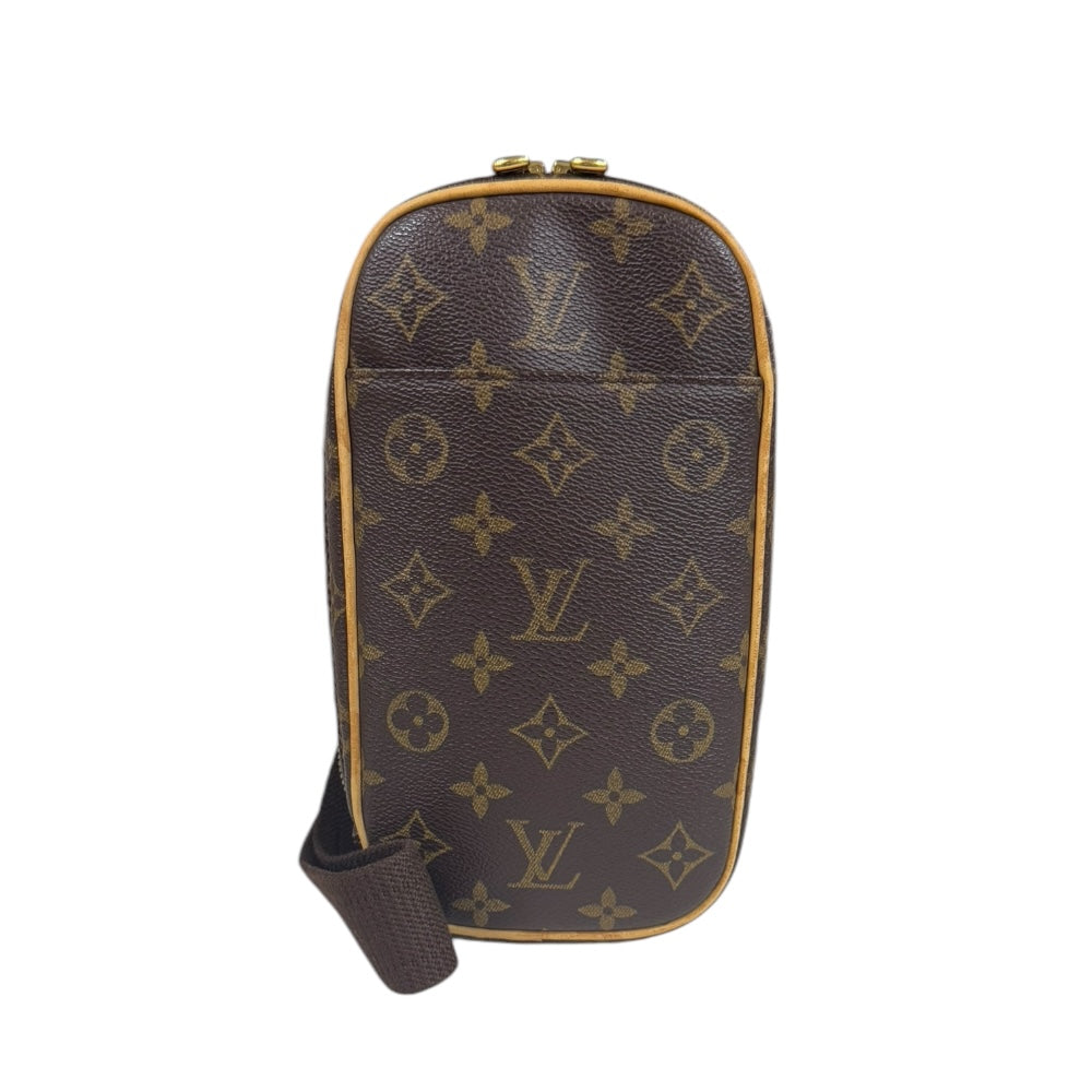 LOUIS VUITTON ルイヴィトン ポシェット ガンジュ モノグラム ボディバッグ モノグラムキャンバス ブラウン メンズ 中古 –  【公式】リサイクルキング オンラインショップ