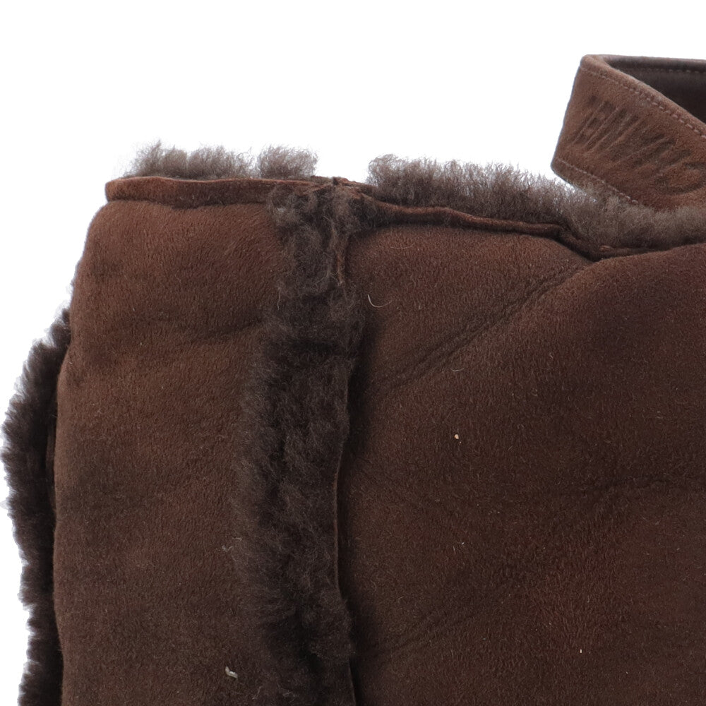 CHANEL シャネル ハンドバッグ ムートン ブラウン レディース 中古