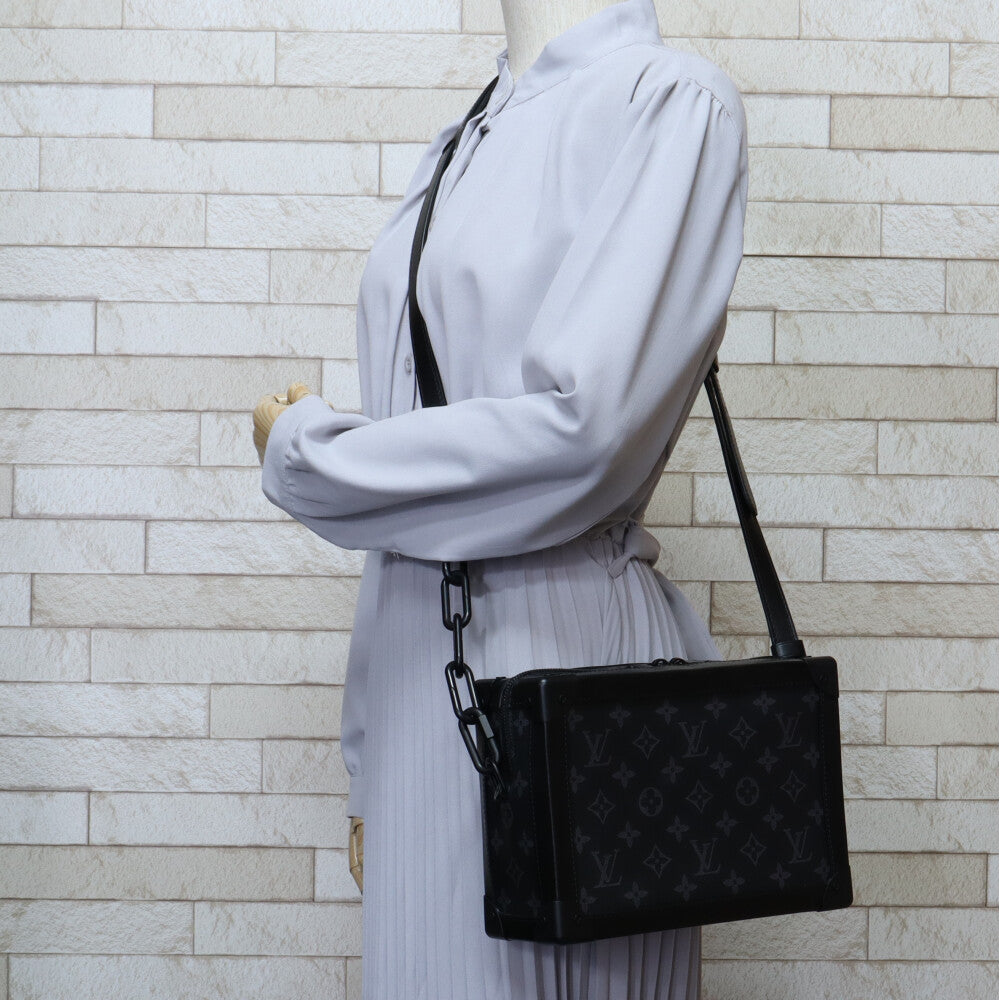 ルイヴィトン LOUIS VUITTON ソフトトランク モノグラムエクリプス