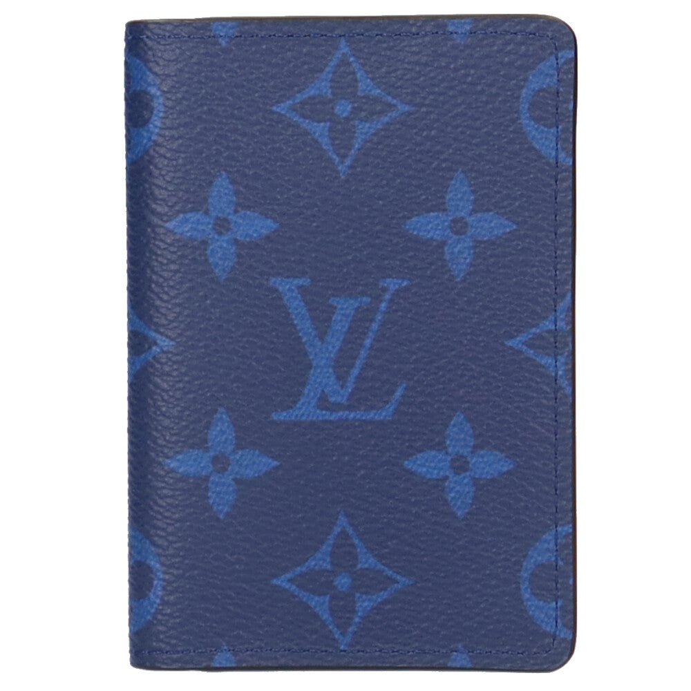 Louis Vuitton LOUIS VUITTON Organizer De Poche Taiga Rama Card