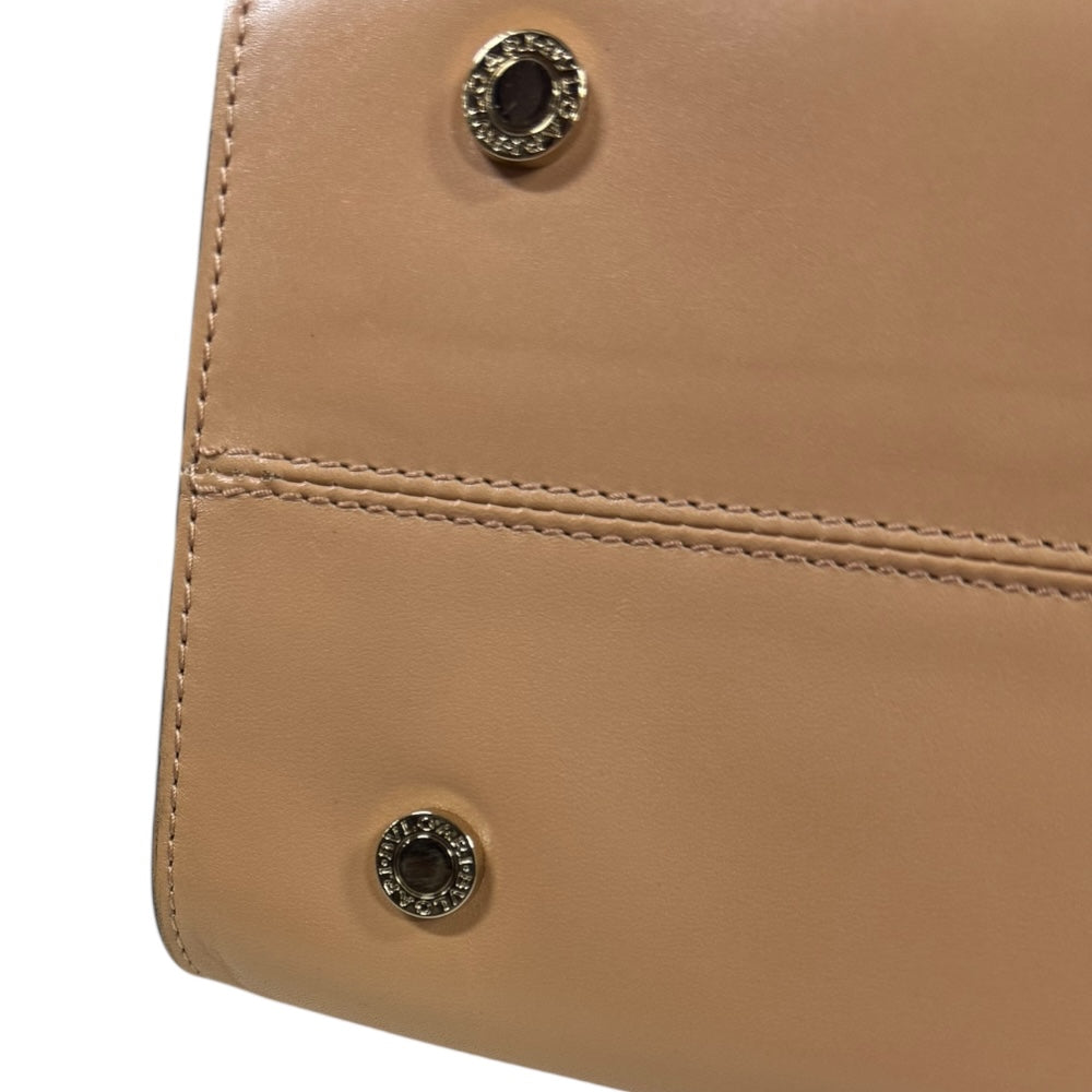 ブルガリ セルペンティ ショルダーバッグ パイソン ベージュ レディース BVLGARI  中古 BVLGARI ブルガリ セルペンティ ショルダーバッグ パイソン ベージュ