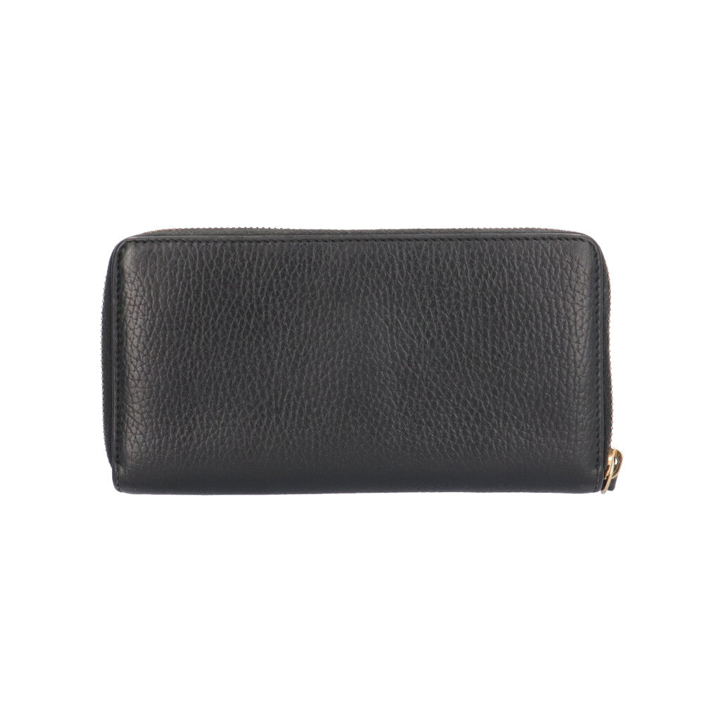 GUCCI グッチ ジップアラウンドウォレット GGマーモント 長財布 レザー