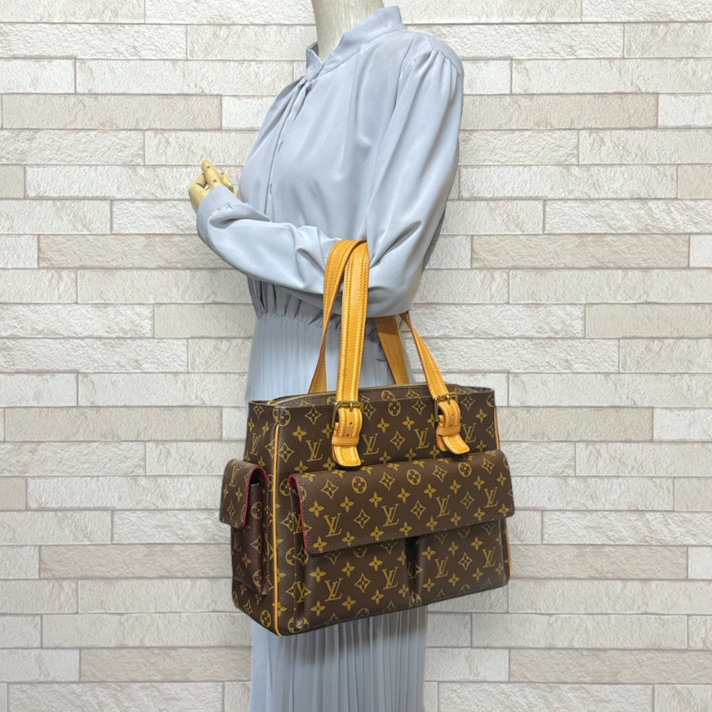 LOUIS VUITTON ルイヴィトン ミュルティプリ シテ モノグラム ショルダーバッグ モノグラムキャンバス ブラウン レディース 中 –  【公式】リサイクルキング オンラインショップ