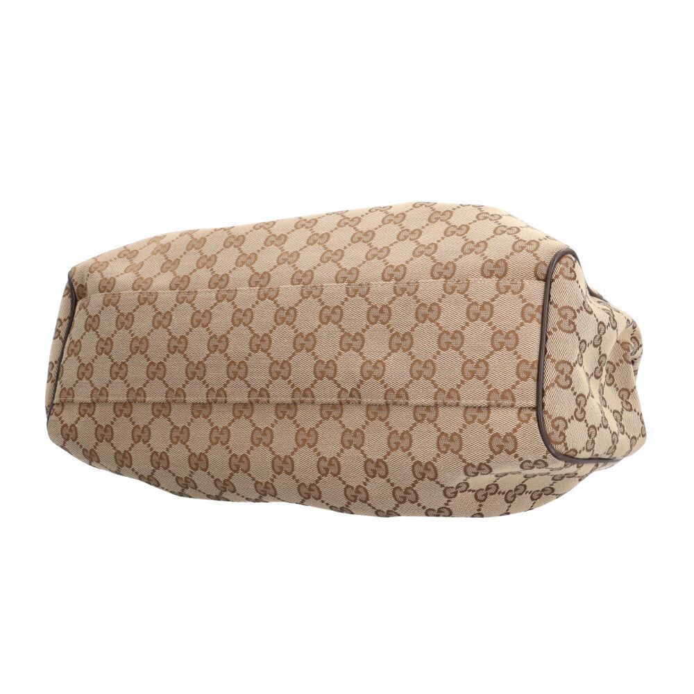 GUCCI グッチ ディアマンテ GGキャンパス ハンドバッグ GGキャンバス