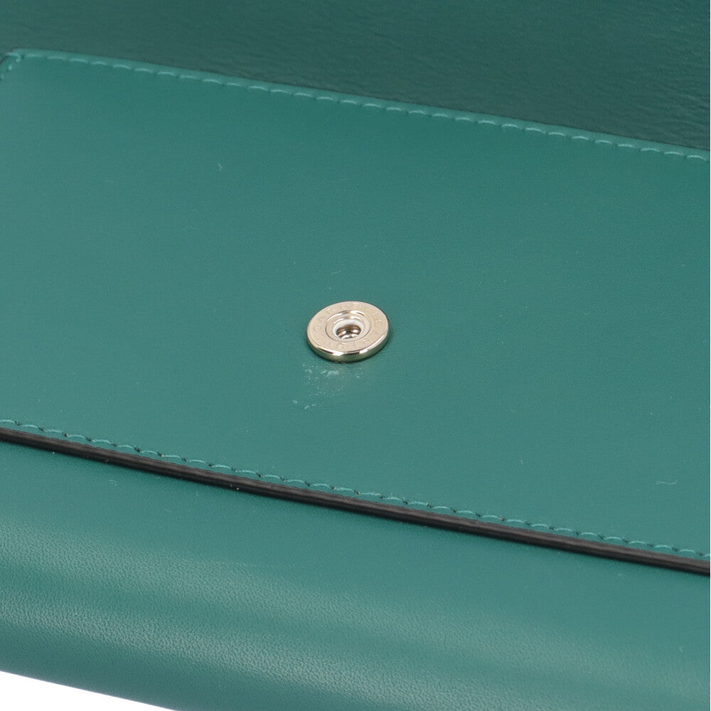 BVLGARI ブルガリ セルペンティ フォーエバー ウォレット 長財布 エメラルドグリーン レザー BVLGARI ブルガリ フォーエバー ラージウォレット セルペンティ 長財布