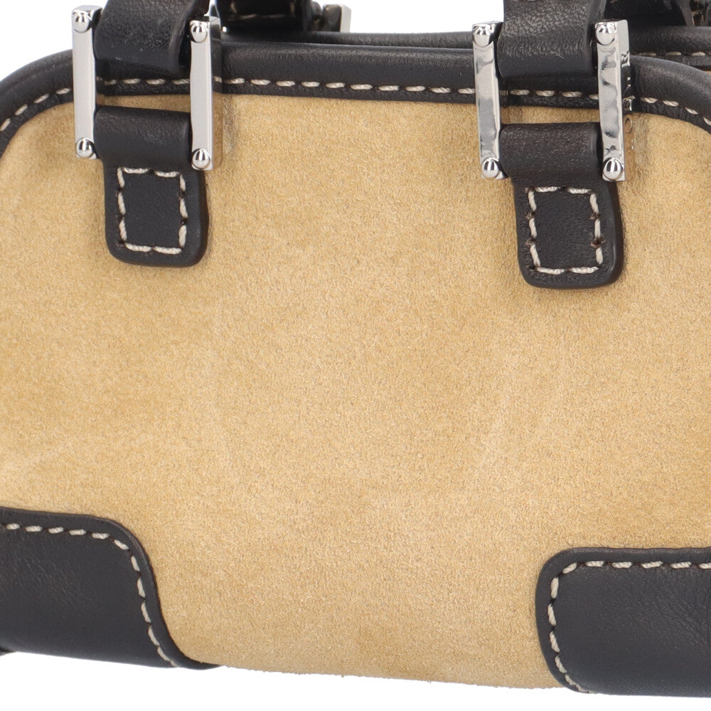 LOEWE ロエベ アマソナ マイクロミニ ポーチ スウェード レディース