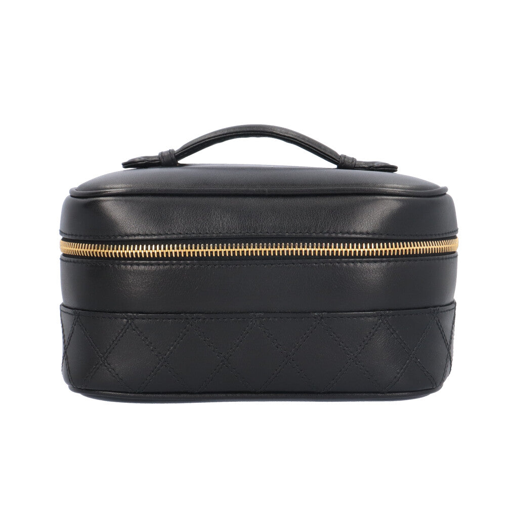CHANEL シャネル ピコローレ バニティバッグ ハンドバッグ レザー