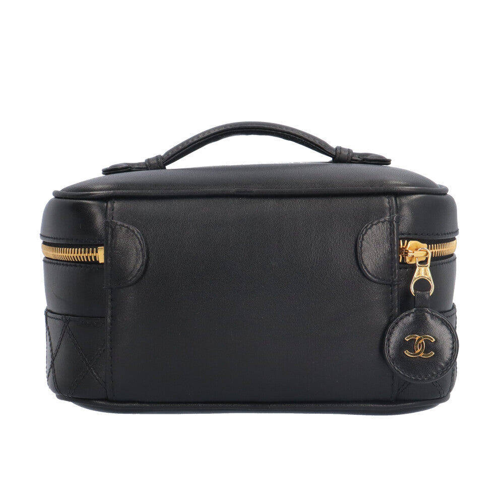 CHANEL シャネル ピコローレ バニティバッグ ハンドバッグ レザー
