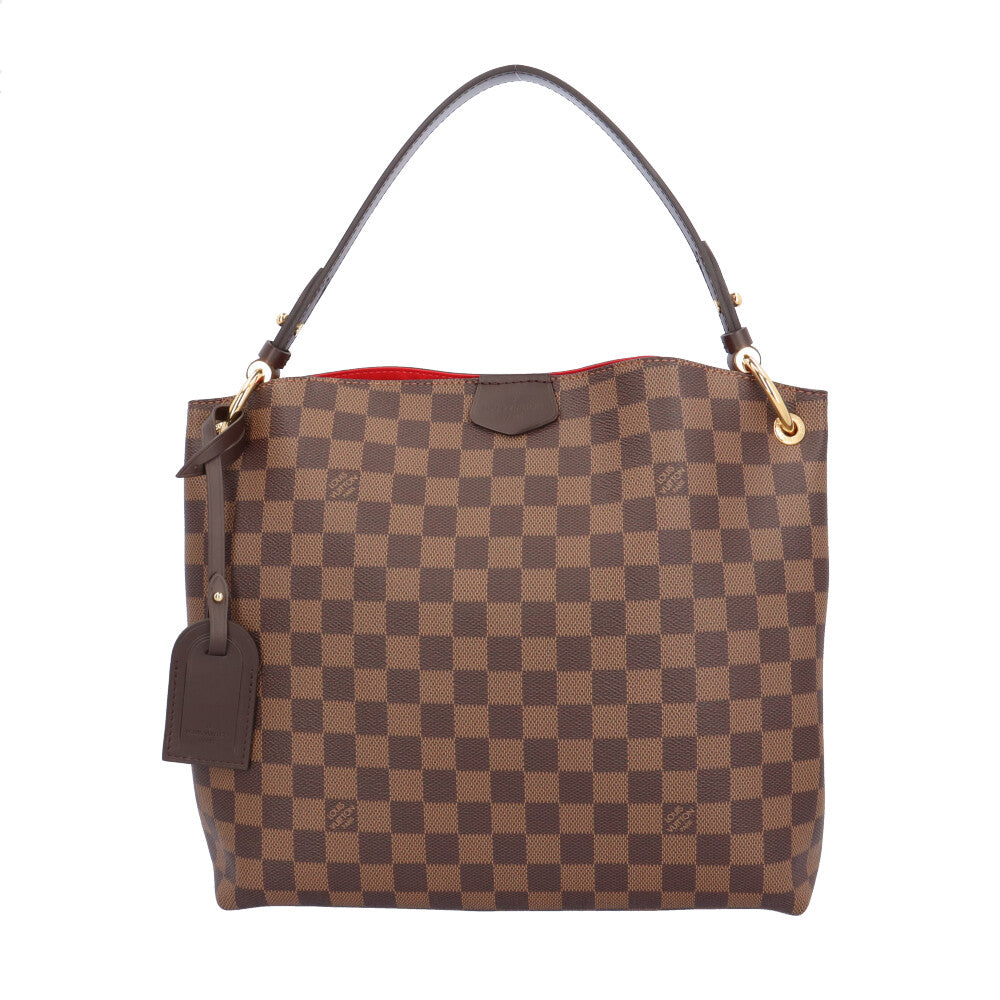 LOUIS VUITTON ルイヴィトン グレースフルPM ダミエ ショルダーバッグ ダミエキャンバス ブラウン レディース 中古 【ショッ –  【公式】リサイクルキング オンラインショップ