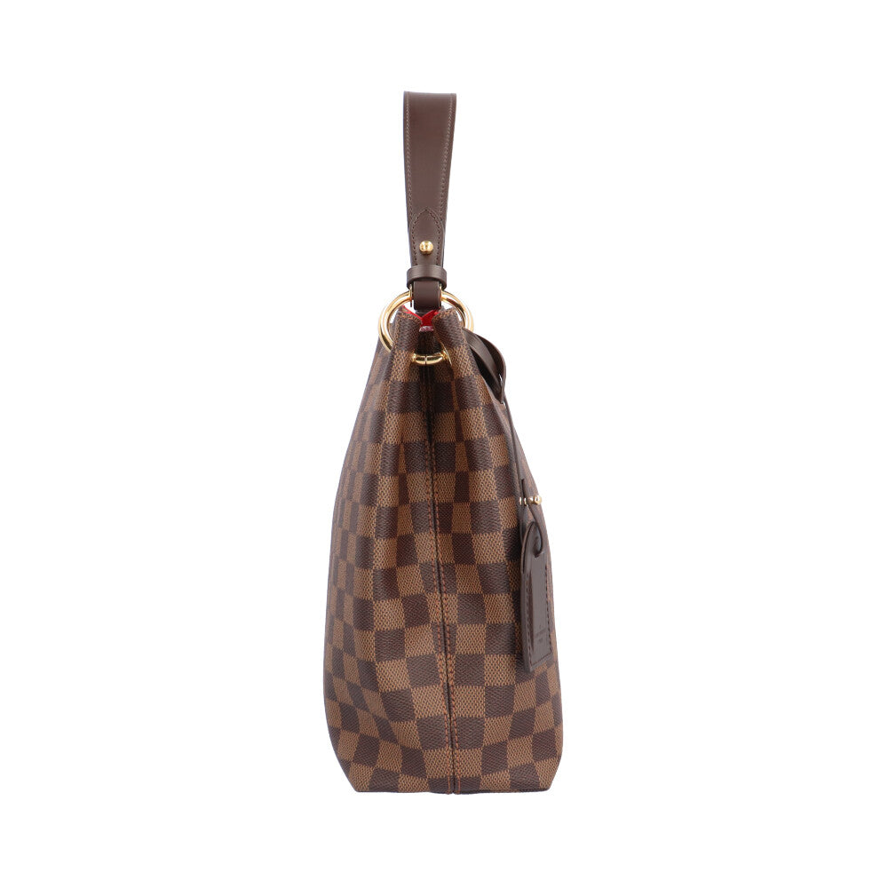 LOUIS VUITTON ルイヴィトン グレースフルPM ダミエ ショルダーバッグ ダミエキャンバス ブラウン レディース 中古 【ショッ –  【公式】リサイクルキング オンラインショップ