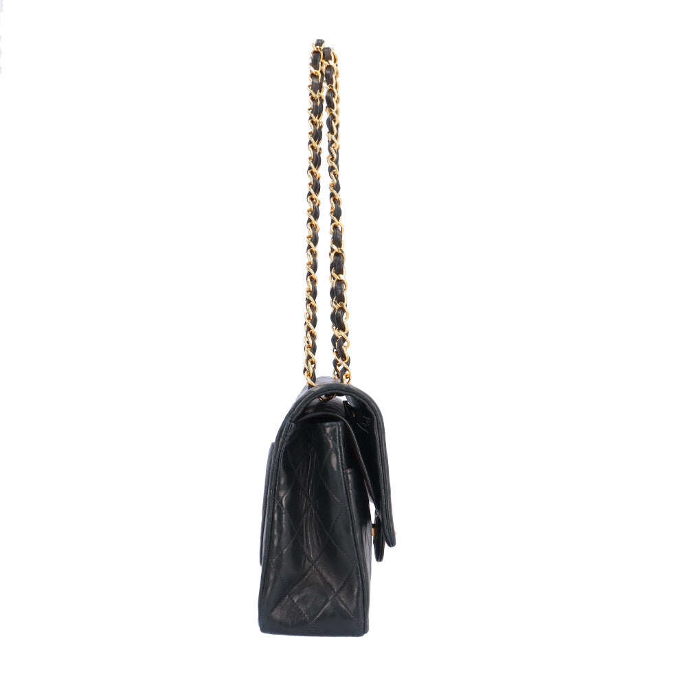 中古 シャネル CHANEL A01112 ランダムシリアル レディース ショルダーバッグ マトラッセ ブラック ラムスキン CHANEL - 中古 シャネル CHANEL A01112 ランダムシリアル レディース