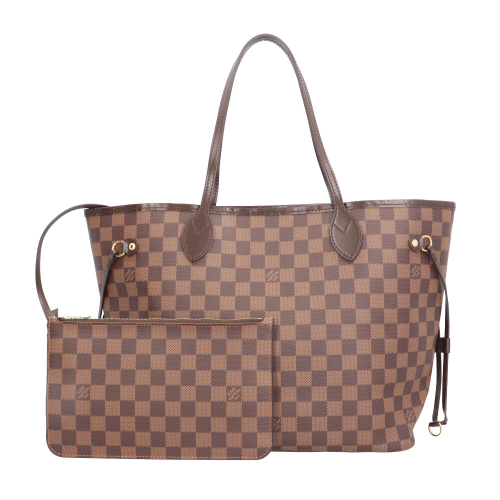 LOUIS VUITTON ルイヴィトン ネヴァーフルMM ダミエ トートバッグ ダミエキャンバス ブラウン ユニセックス 中古 –  【公式】リサイクルキング オンラインショップ