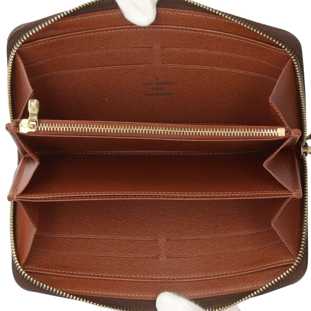 新品同様　Louis Vuitton ジッピー・ウォレット モノグラムブラウン LOUIS VUITTON ルイヴィトン ジッピーウォレット モノグラム 長財布