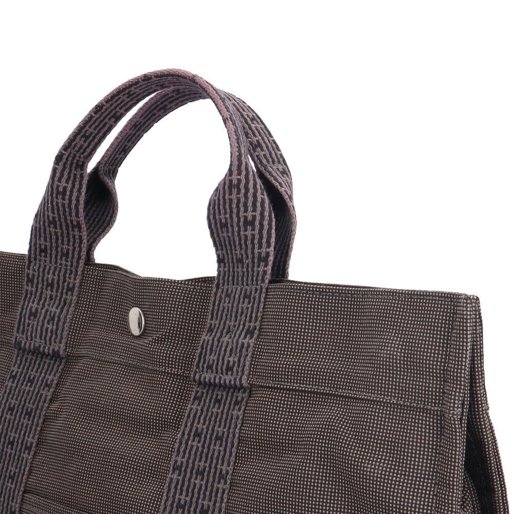 HERMES エルメス トートMM エールライン トートバッグ キャンバス HERMES エルメス トートMM エールライン トートバッグ キャンバス
