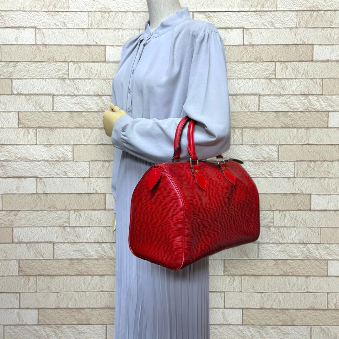 LOUIS VUITTON ルイヴィトン スピーディ25 エピ ハンドバッグ