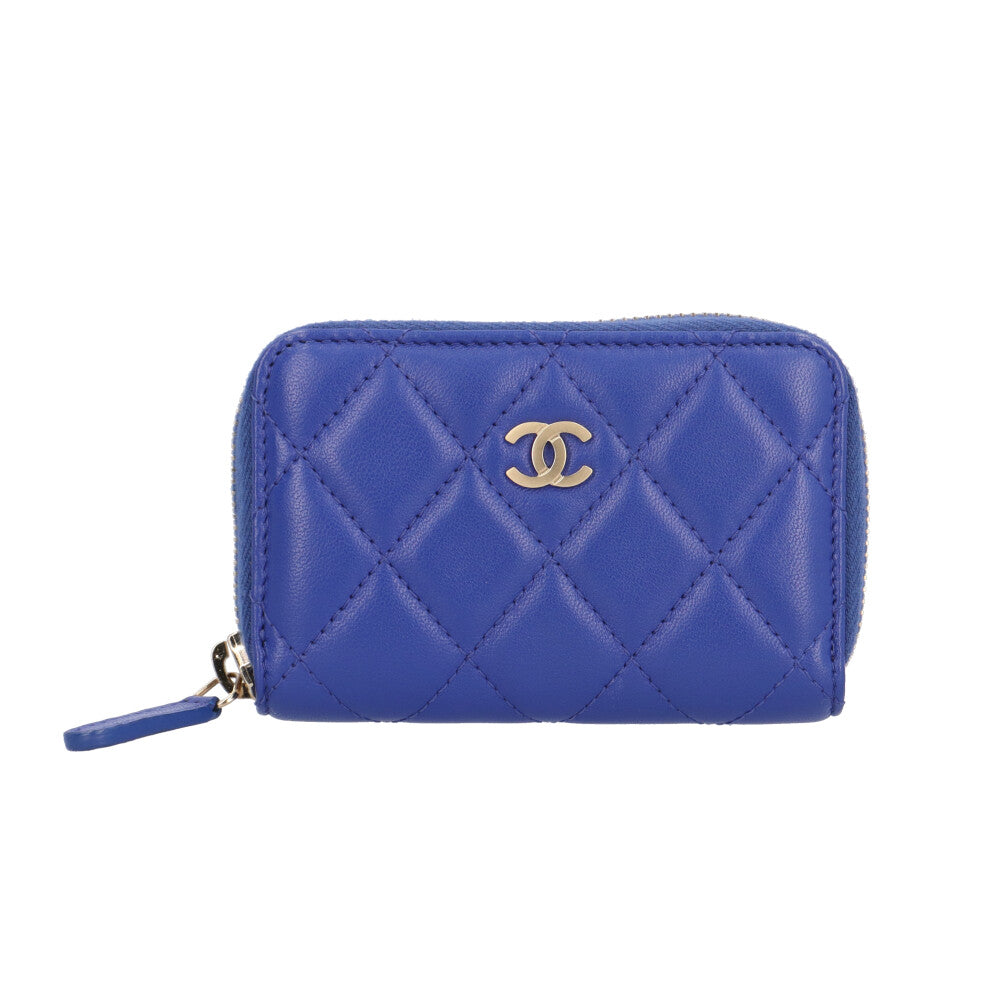 CHANEL シャネル ジップ コインパース マトラッセ コインケース